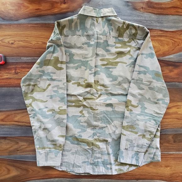 Mossimo Suppy Co., Camo Button Down, XL, Men's Shirt, Great Shirt! - Picture 3 of 6